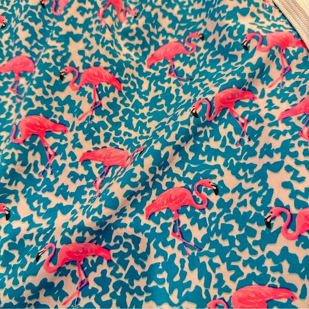 Chubbies men’s swimsuit small blue pink flamingo 5.5 inseam swim trunks - Picture 2 of 5
